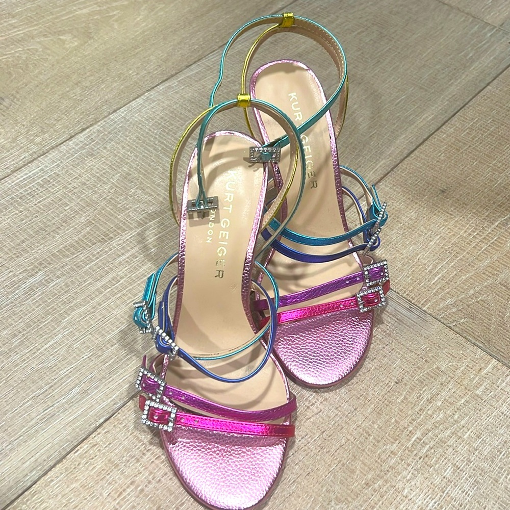 Kurt Geiger
Rainbow stilettos 
Like new 
Size 36.5